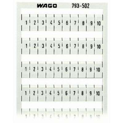 Oznaczniki WMB 10x 1-10 793-502 /5szt./ WAGO (793-502)
